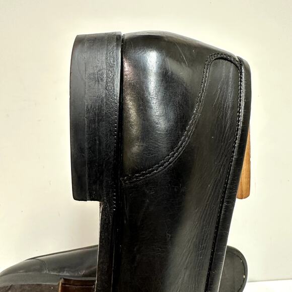 GOOD Cole Haan Pinch Penny Penny Loafer Black Made in Maine USA 10 Narrow - Picture 13 of 15